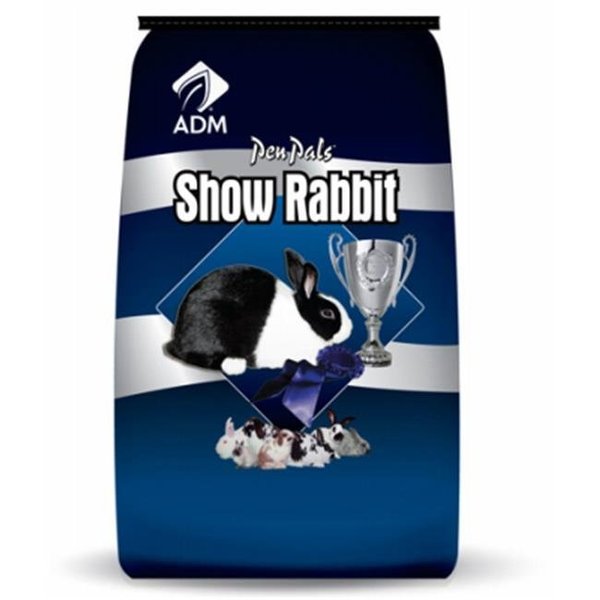 Adm Animal Nutrition ADM Animal Nutrition 240887 50 lbs Pen Pals Show Rabbit Mini Pellets 240887